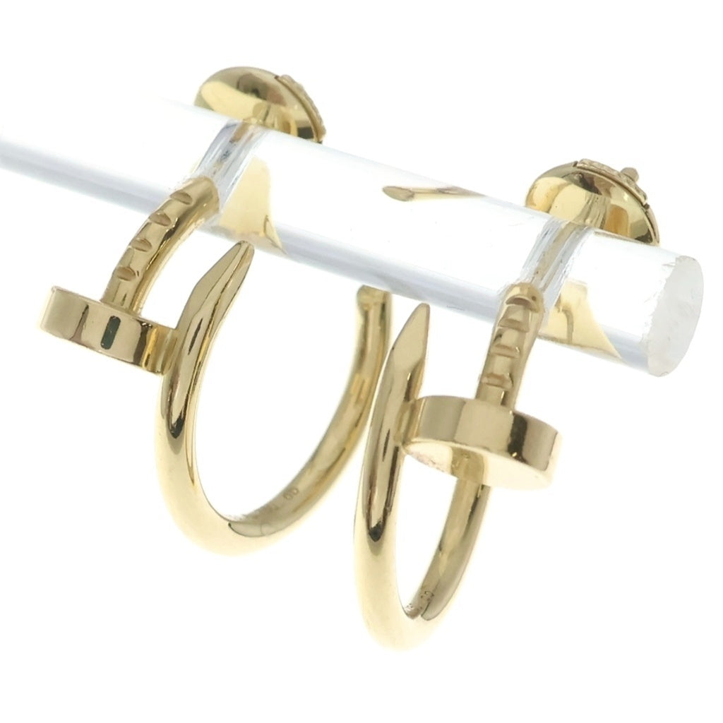 Cartier(カルティエ) ジュストアンクル ピアス イエローゴールド Au750YG レディース