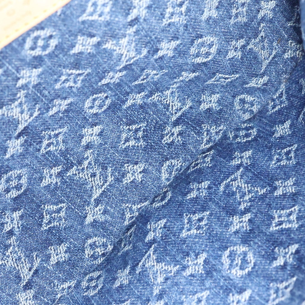 LOUIS VUITTON(ルイヴィトン) モノグラムデニム LV リミックス ハイ・ライズ ショルダーバッグ インディゴ デニム RFID M46837