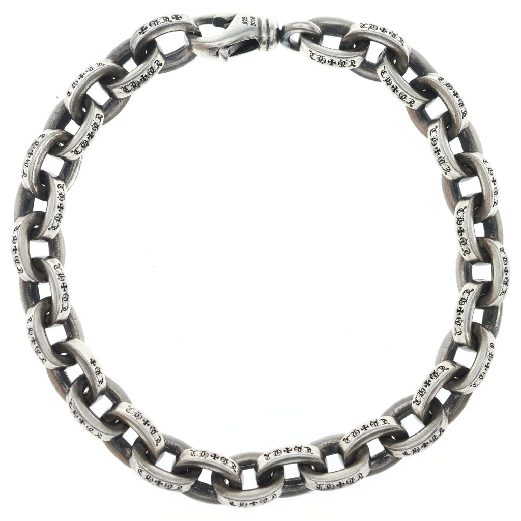 CHROME HEARTS(クロムハーツ) LARGE PAPER CHN ラージペーパーチェーン ブレスレット シルバー BCA170