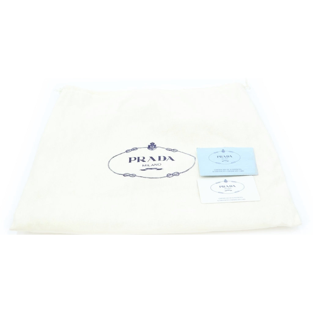 PRADA(プラダ) チェーントートバッグ ハンドバッグ ブラック ナイロン B1239Y ゴールド金具 レディース