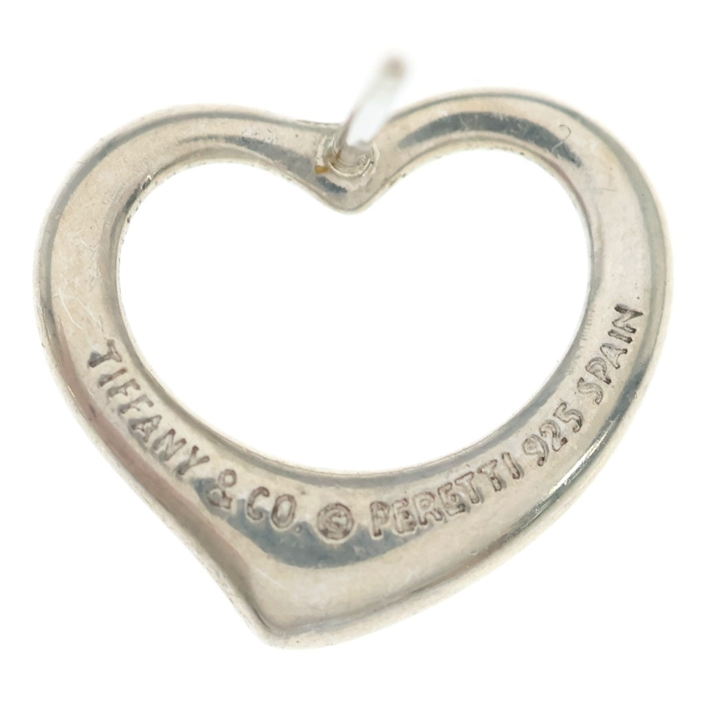 TIFFANY & Co.(ティファニー) オープンハートピアス エルサペレッティ シルバー 925 レディース