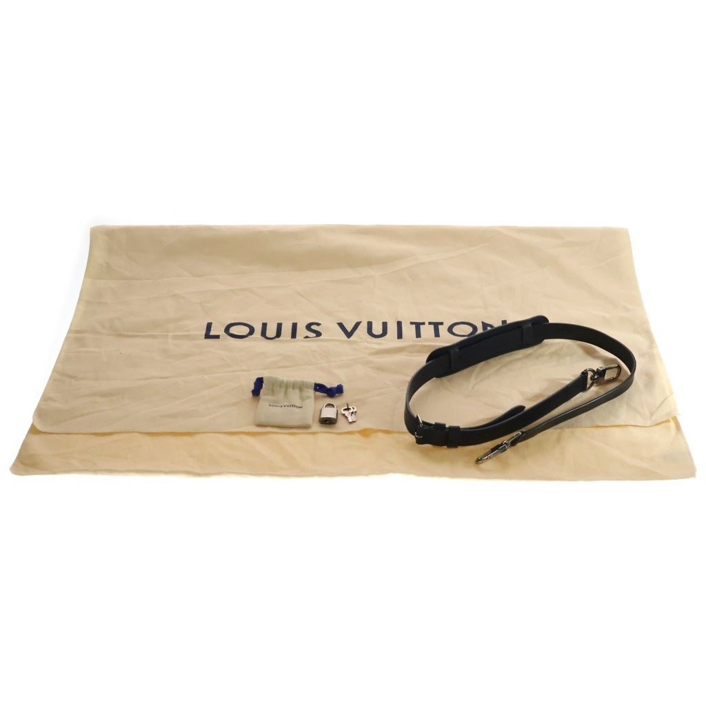 LOUIS VUITTON(ルイヴィトン) モノグラム エクリプス キーポル バンドリエール45 ハンド ボストンバッグ レザー ブラック M40569 レディース