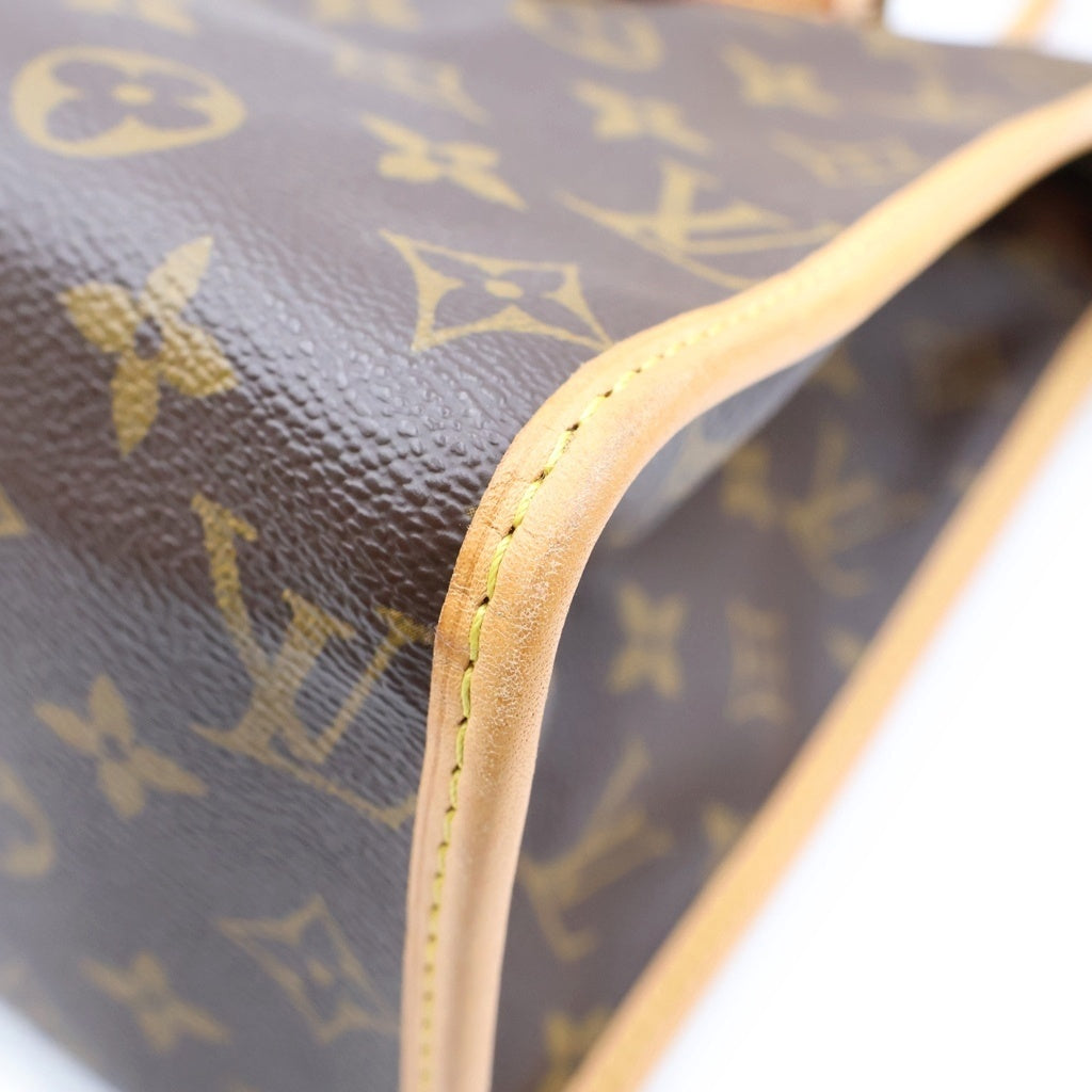 LOUIS VUITTON(ルイヴィトン) ポパンクール オ トートバック モノグラム PVC レザー ブラウン M40007 レディース