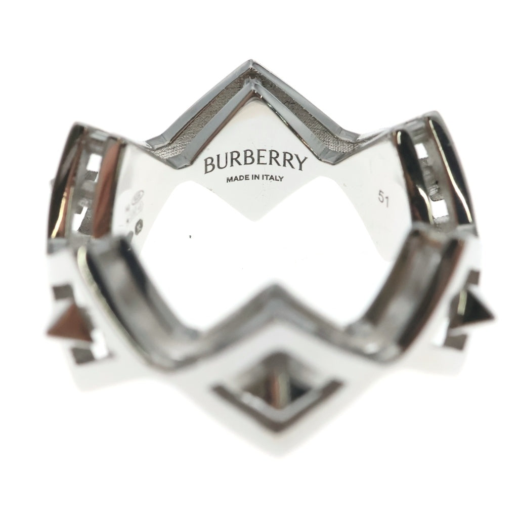 BURBERRY(バーバリー) デザインリング シルバー 925 #11 レディース
