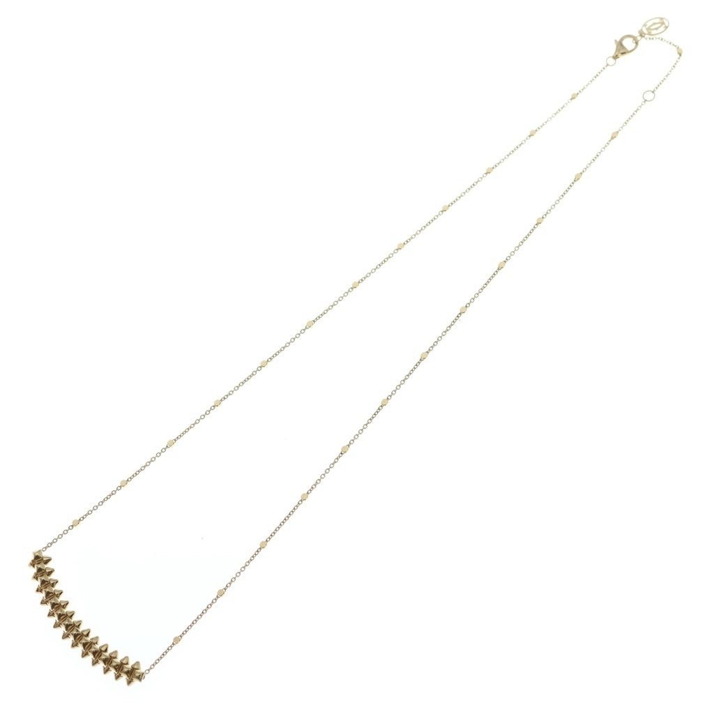 Cartier(カルティエ) クラッシュドゥカルティエ ミディアム ネックレス ペンダント チェーン イエローゴールド Au750YG レディース