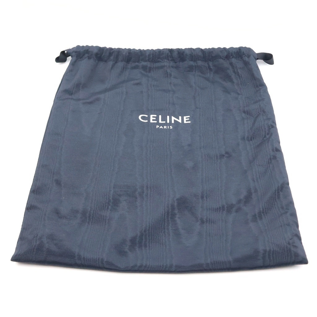CELINE(セリーヌ) バーティカルカバ スモール 2WAYバッグ ショルダーバッグ トートバッグ ブラック レザー U-CU-0119 シルバー金具 レディース