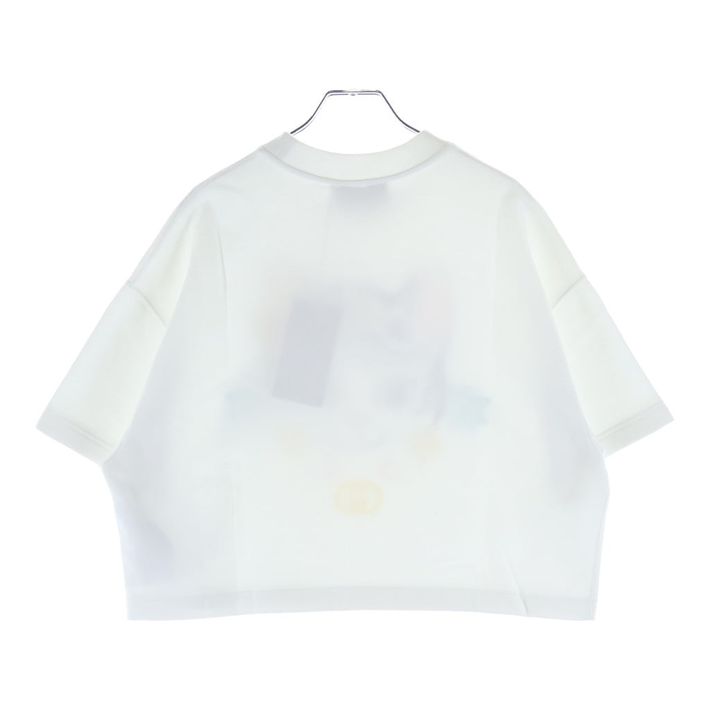 GUCCI(グッチ) ヒグチユウコ クロップド Tシャツ スパンコール コットン レディース