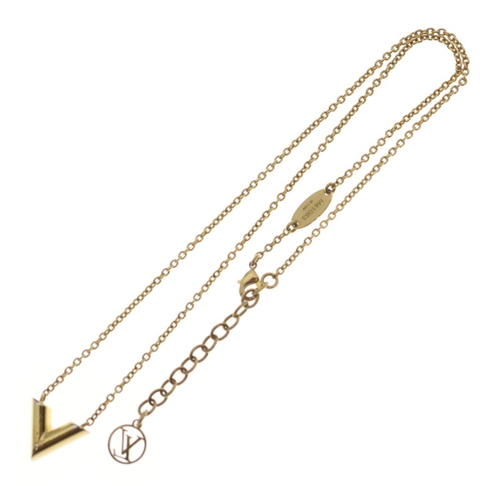 LOUIS VUITTON(ルイヴィトン) エセンシャルV ネックレス メッキ ゴールド M61083