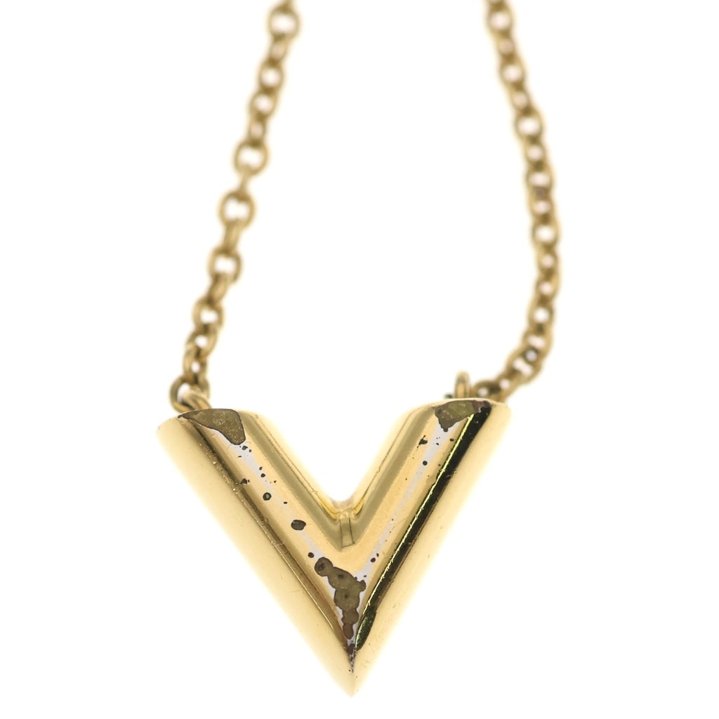 LOUIS VUITTON(ルイヴィトン) エセンシャルV ネックレス メッキ ゴールド M61083