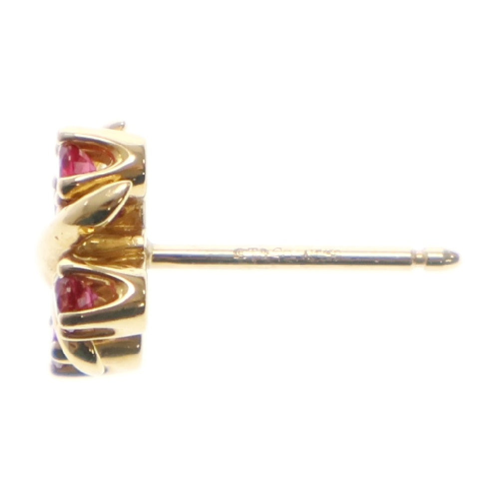TIFFANY&Co(ティファニー) ジャン・シュランバージェ リン ピアス ルビー K18YG イエローゴールド アクセサリー ジュエリー