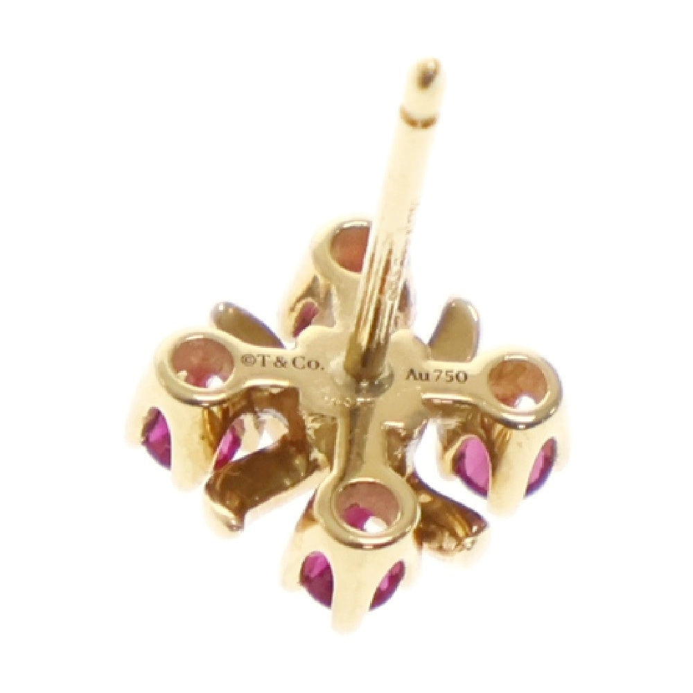 TIFFANY&Co(ティファニー) ジャン・シュランバージェ リン ピアス ルビー K18YG イエローゴールド アクセサリー ジュエリー