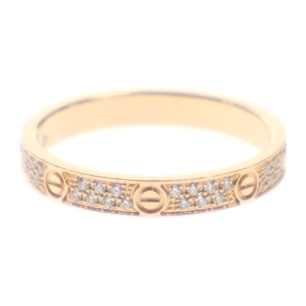 Cartier(カルティエ) ミニラブリング SM パヴェダイヤ Au750 K18PG #48 ピンクゴールド スモール ジュエリー