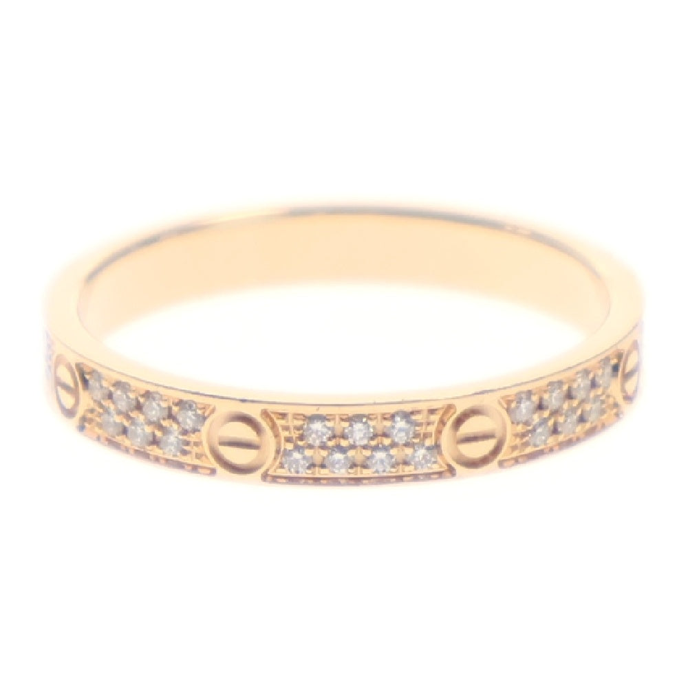 Cartier(カルティエ) ミニラブリング SM パヴェダイヤ Au750 K18PG #48 ピンクゴールド スモール ジュエリー