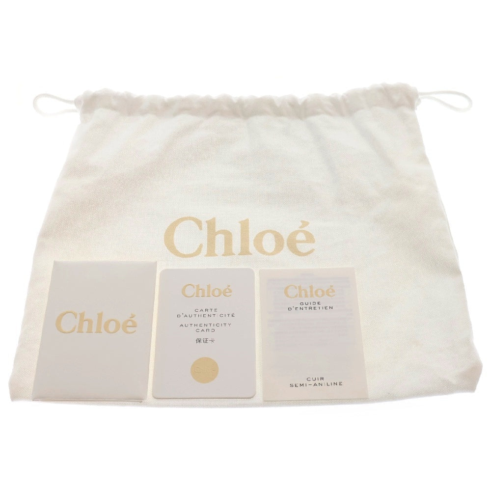 Chloe(クロエ) チェーンショルダーバッグ ピンク レザー 斜め掛けバッグ