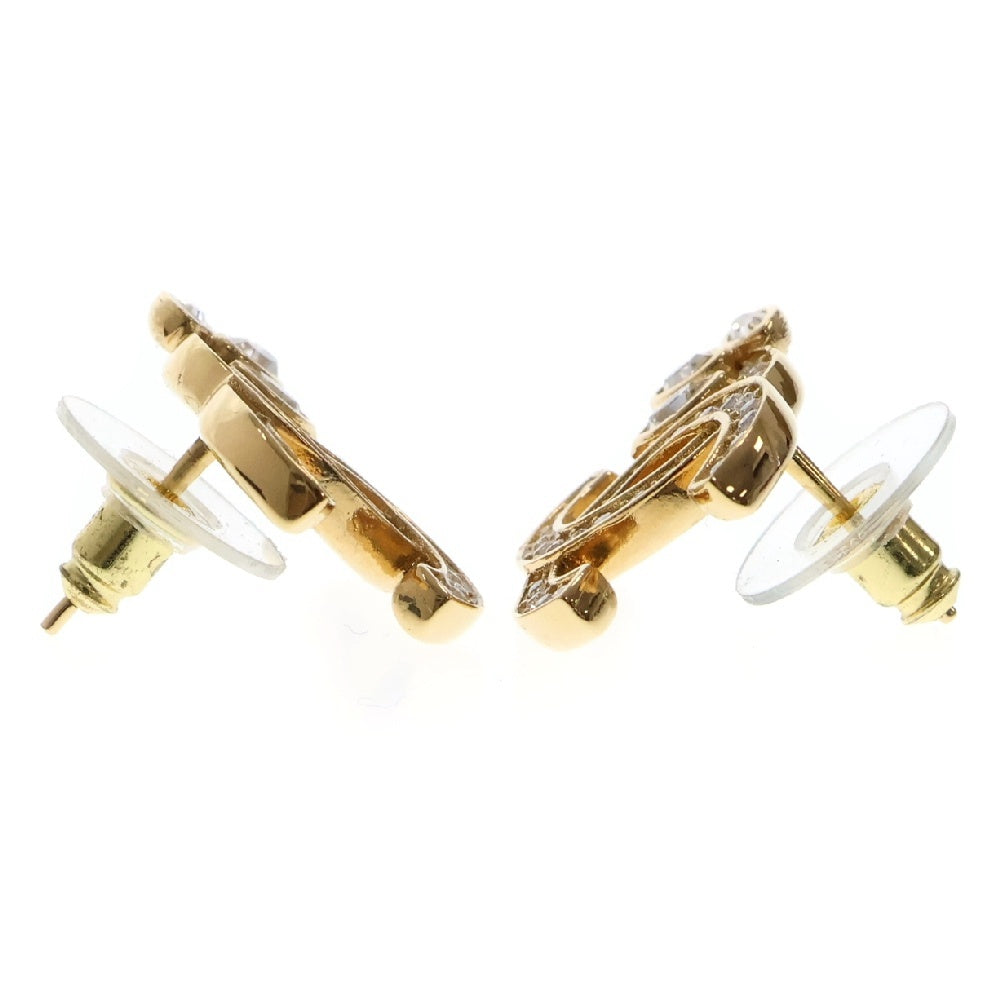 CHANEL(シャネル) ココマーク ラインストーンピアス ゴールド GP B22K アクセサリー