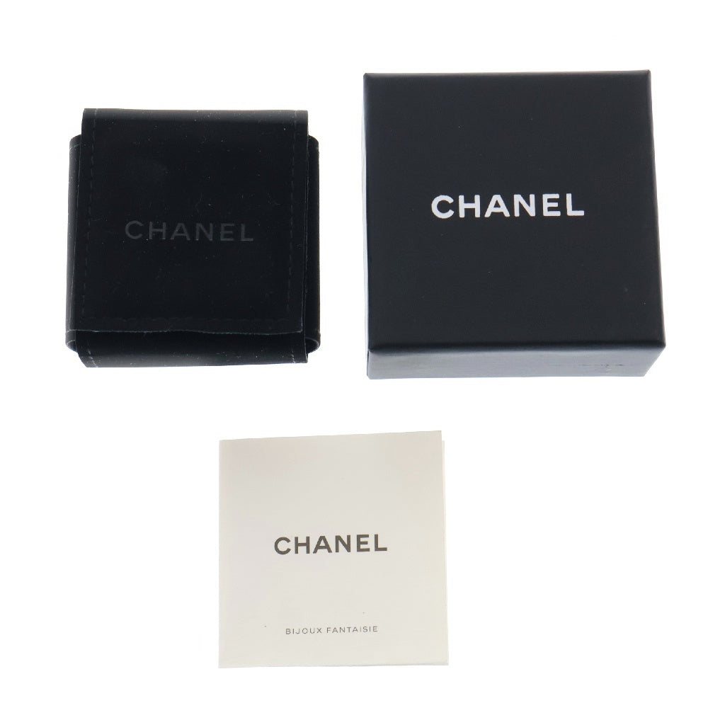 CHANEL(シャネル) ココマーク ラインストーンピアス メタル シルバー GP A23P アクセサリー