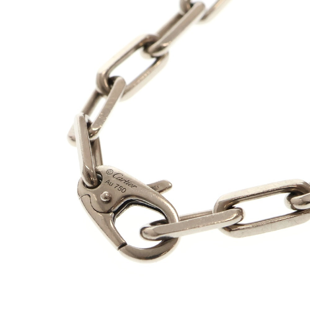 Cartier(カルティエ) サントス デュモン ブレスレット Au750WG ホワイトゴールド チェーン ジュエリー アクセサリー