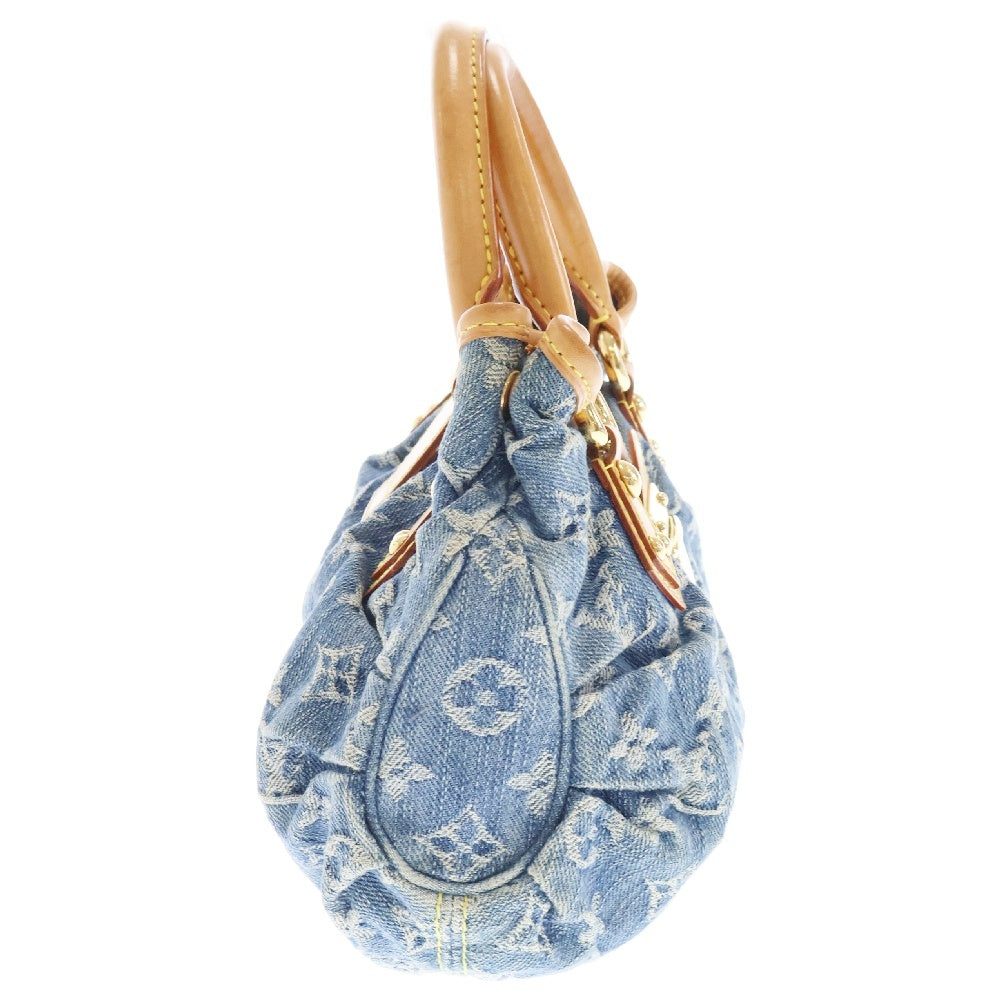 LOUIS VUITTON(ルイヴィトン) モノグラム・デニム プーリティ ブルー インディゴ ハンドバッグ ワンショルダーバッグ M95020