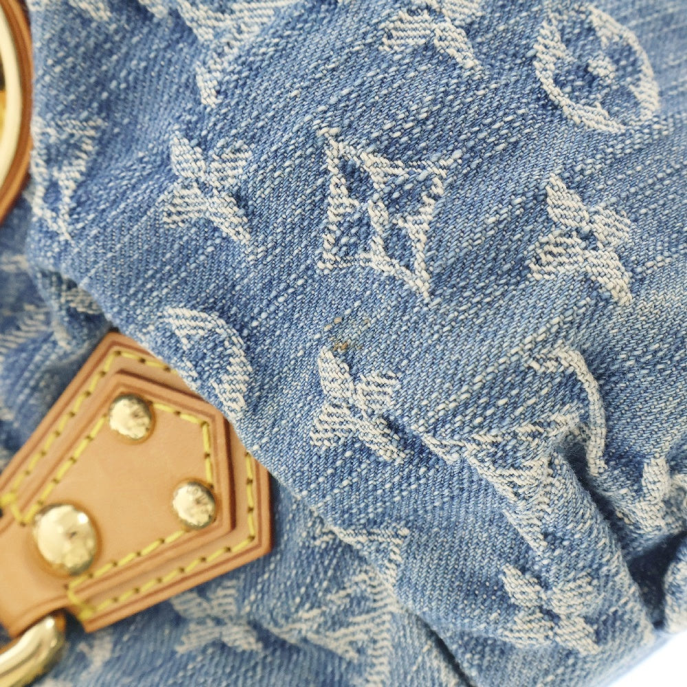 LOUIS VUITTON(ルイヴィトン) モノグラム・デニム プーリティ ブルー インディゴ ハンドバッグ ワンショルダーバッグ M95020