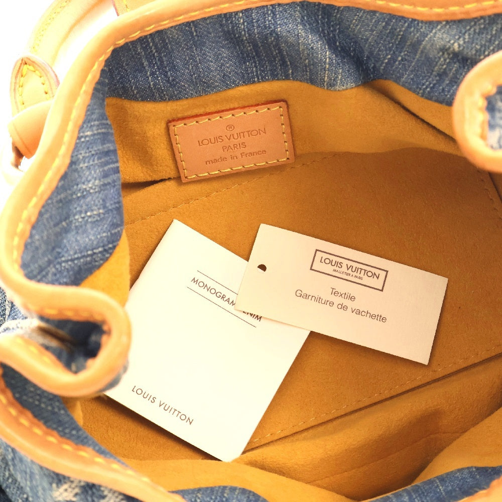 LOUIS VUITTON(ルイヴィトン) モノグラム・デニム プーリティ ブルー インディゴ ハンドバッグ ワンショルダーバッグ M95020