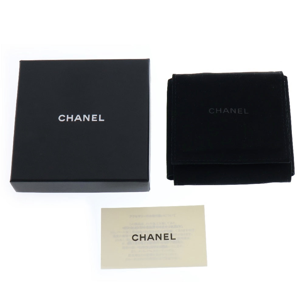 CHANEL(シャネル) ココマーク ラインストーンフープピアス B17C ゴールド GP アクセサリー