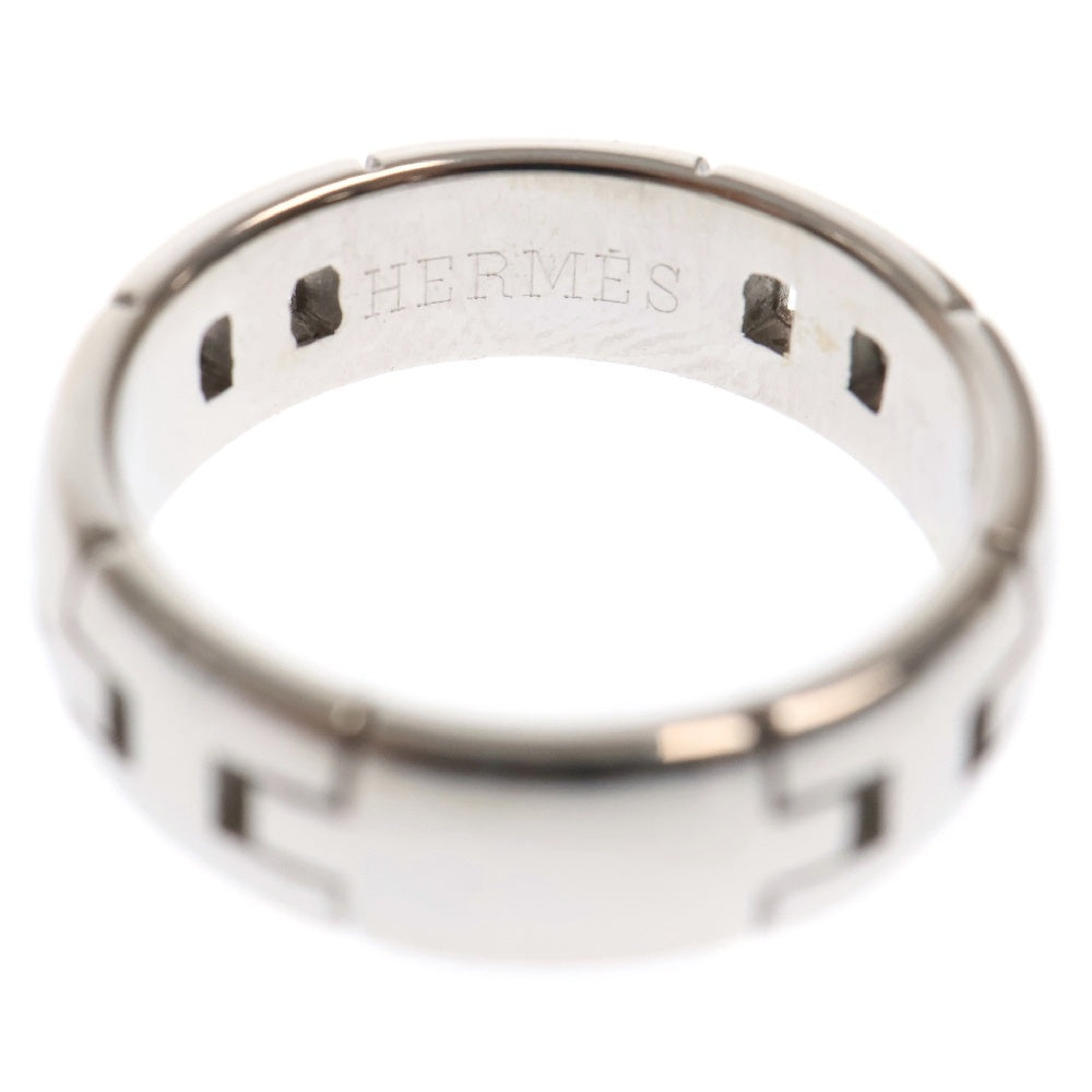 HERMES(エルメス) ヘラクレス リング 750 WG ホワイトゴールド プチモデル #49 K18WG ジュエリー アクセサリー