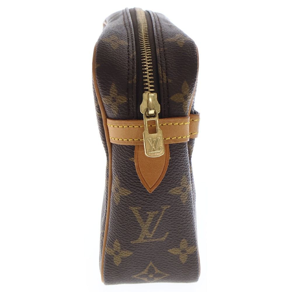 LOUIS VUITTON(ルイヴィトン) モノグラム コンピエーニュ23 レザークラッチバッグ ブラウン M51847