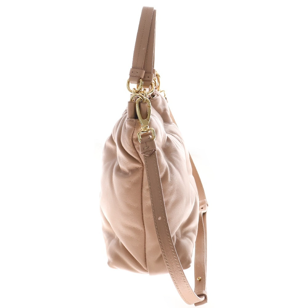 Maison Margiela 6(メゾンマルジェラ) グラムスラム カレンダータグ トートバッグ ハンドバッグ ショルダーバッグ スモール ベージュ レザー S56WD0133P4300