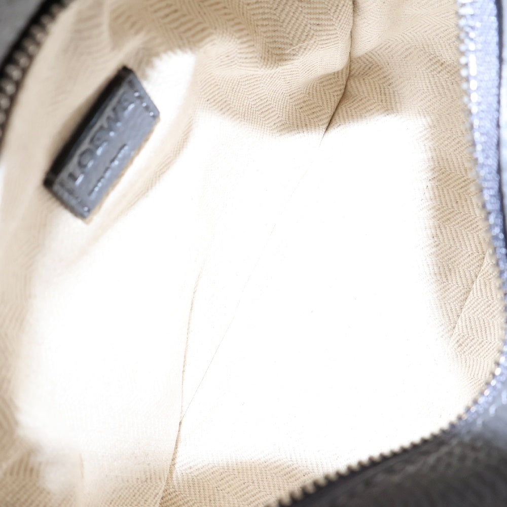 LOEWE(ロエベ) パズルバッグミニ ソフトグレインカーフ 3WAYレザーショルダーバッグ ハンドバッグ グレー A510P88X16