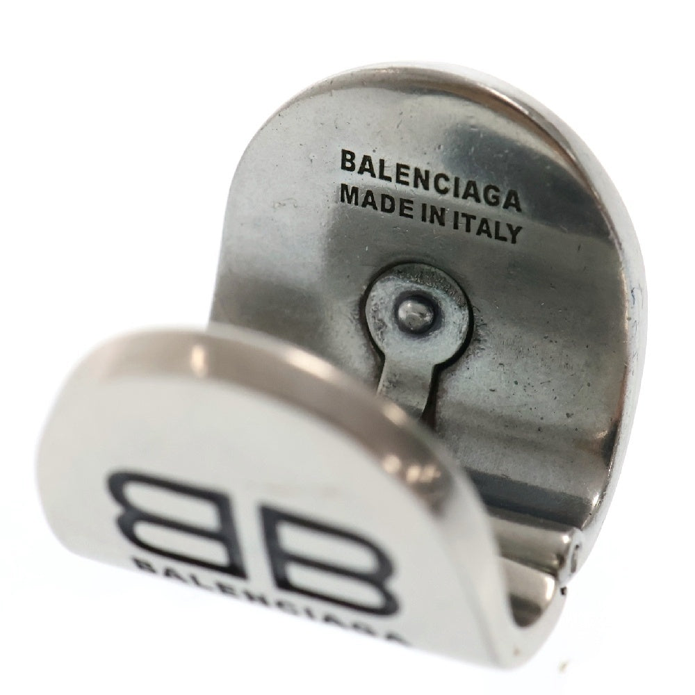 BALENCIAGA(バレンシアガ) ロゴ イヤーカフ アクセサリー メタル シルバー アクセサリー