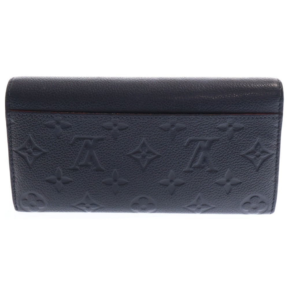 LOUIS VUITTON(ルイヴィトン) モノグラム アンプラント ポルトフォイユサラ マリーヌルージュ ロングウォレット 長財布 ネイビー M62125