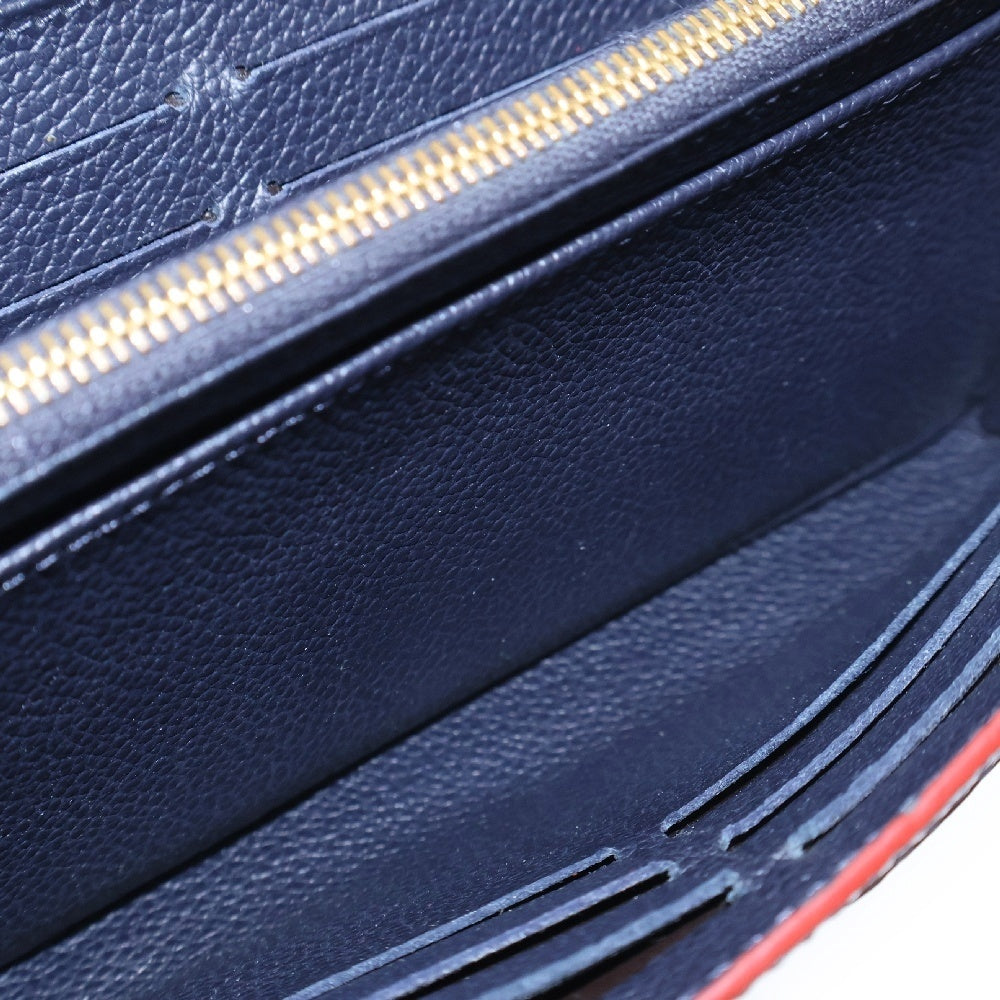 LOUIS VUITTON(ルイヴィトン) モノグラム アンプラント ポルトフォイユサラ マリーヌルージュ ロングウォレット 長財布 ネイビー M62125