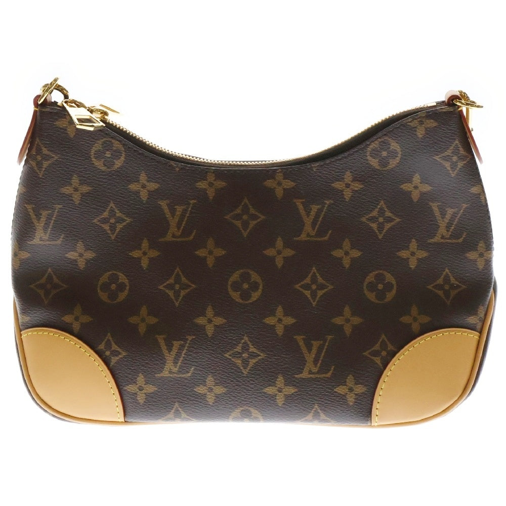 LOUIS VUITTON(ルイヴィトン) モノグラム ブーローニュNM 2wayバッグ ブラウン PVCレザー ショルダーバッグ RFID M45832