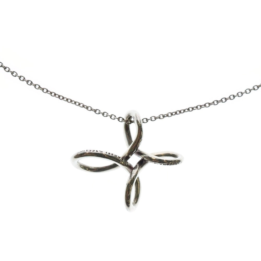 TIFFANY&Co(ティファニー) インフィニティ クロス ネックレス ペンダント Ag925 SV シルバー アクセサリー