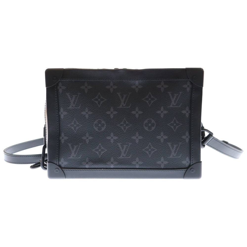 LOUIS VUITTON(ルイヴィトン) モノグラム エクリプス ソフトトランク M44730 ブラック レザー ショルダーバッグ メンズ