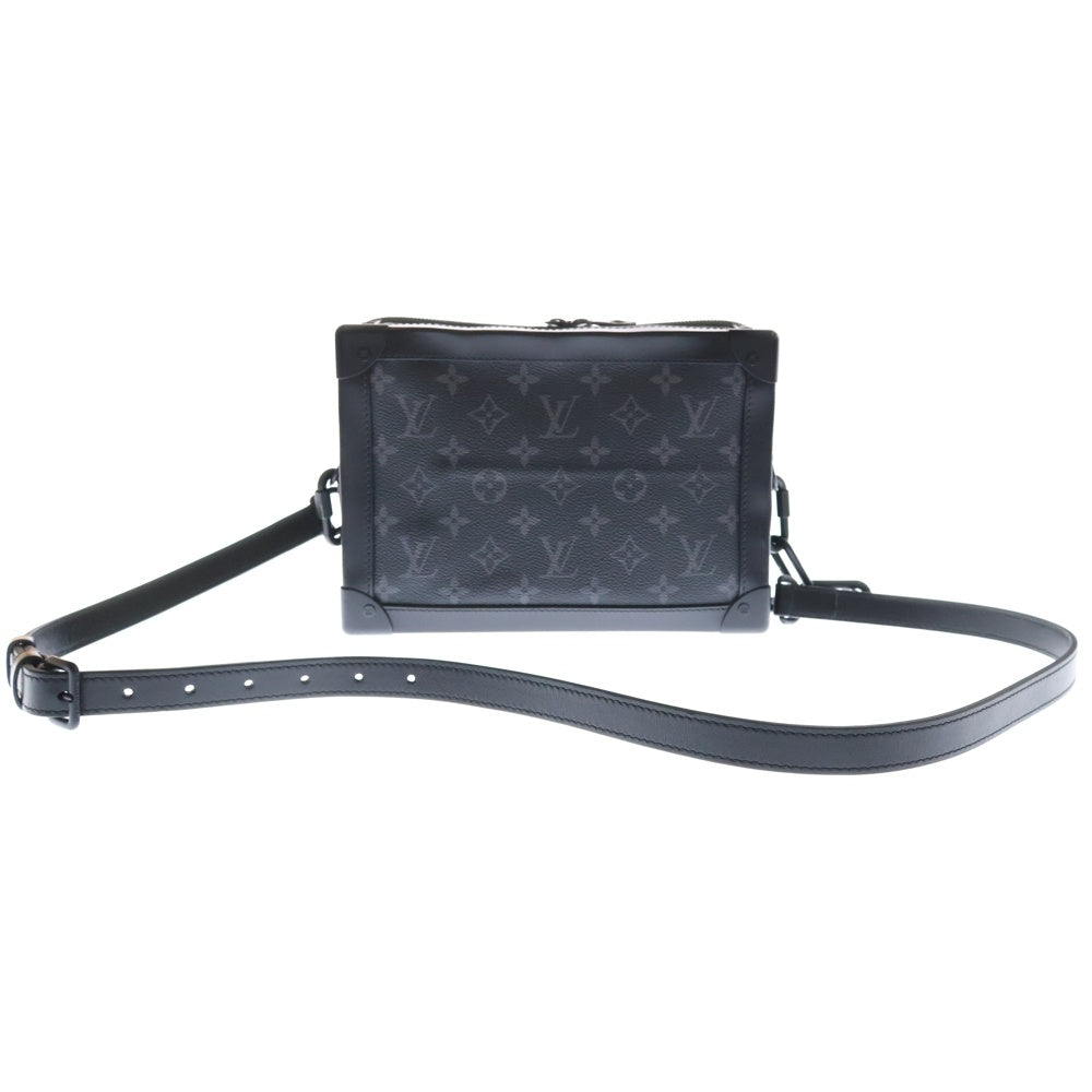 LOUIS VUITTON(ルイヴィトン) モノグラム エクリプス ソフトトランク M44730 ブラック レザー ショルダーバッグ メンズ