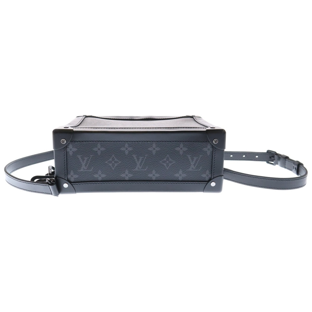 LOUIS VUITTON(ルイヴィトン) モノグラム エクリプス ソフトトランク M44730 ブラック レザー ショルダーバッグ メンズ