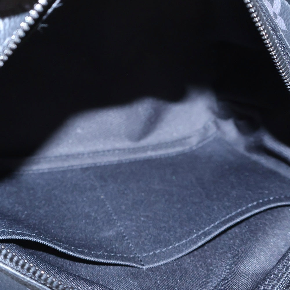 LOUIS VUITTON(ルイヴィトン) モノグラム エクリプス ソフトトランク M44730 ブラック レザー ショルダーバッグ メンズ