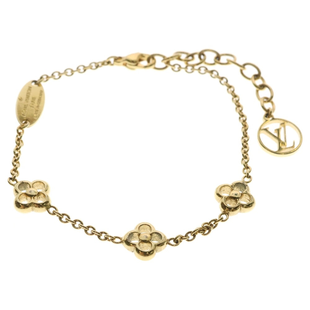 LOUIS VUITTON(ルイヴィトン) フラワーフル ブレスレット GP チェーン ゴールド M68127