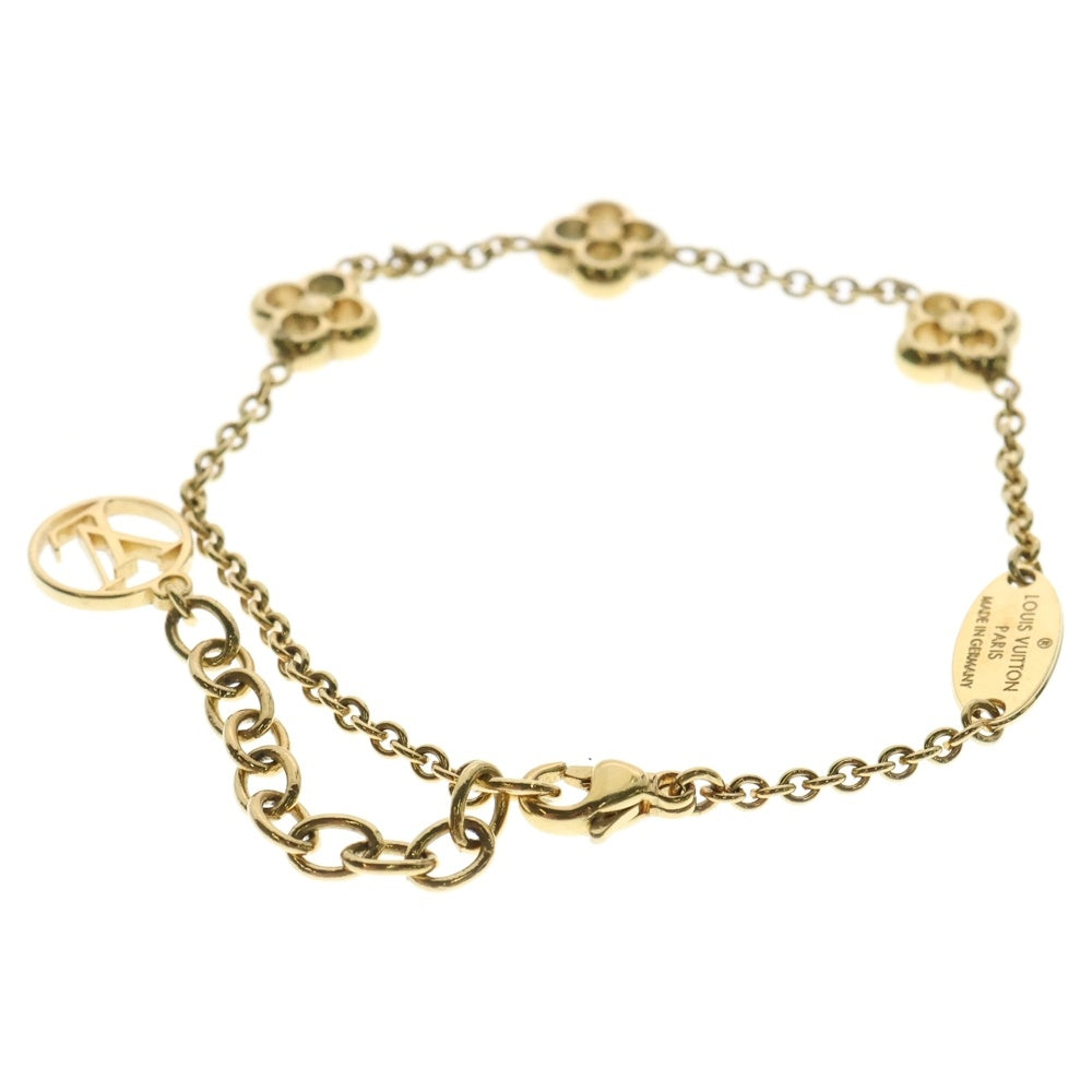 LOUIS VUITTON(ルイヴィトン) フラワーフル ブレスレット GP チェーン ゴールド M68127