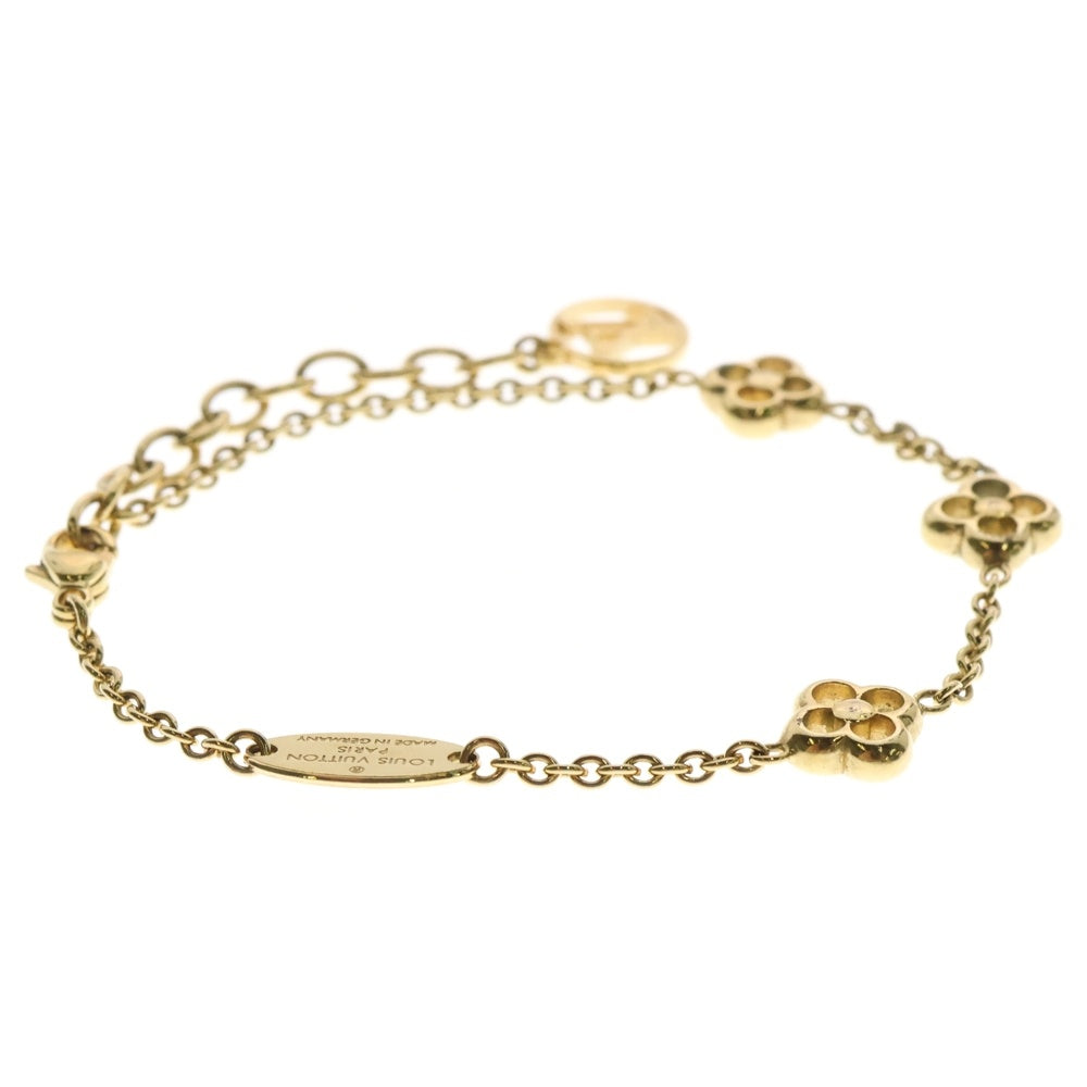LOUIS VUITTON(ルイヴィトン) フラワーフル ブレスレット GP チェーン ゴールド M68127