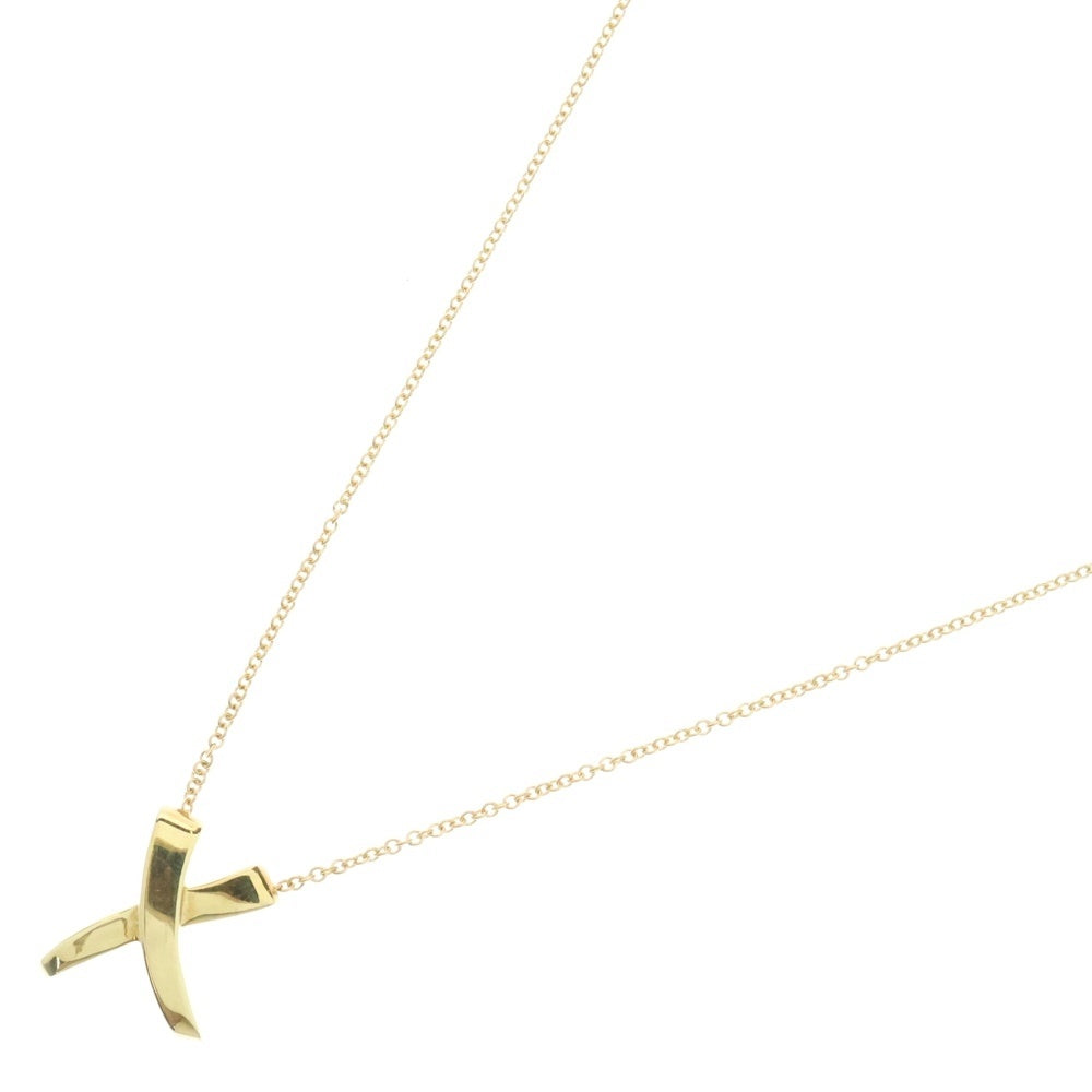 TIFFANY&Co(ティファニー) パロマピカソ キス グラフティ チェーンネックレス ペンダント ゴールド レディース