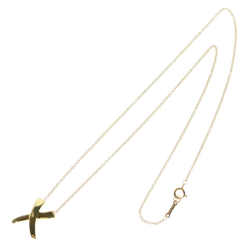 TIFFANY&Co(ティファニー) パロマピカソ キス グラフティ チェーンネックレス ペンダント ゴールド レディース