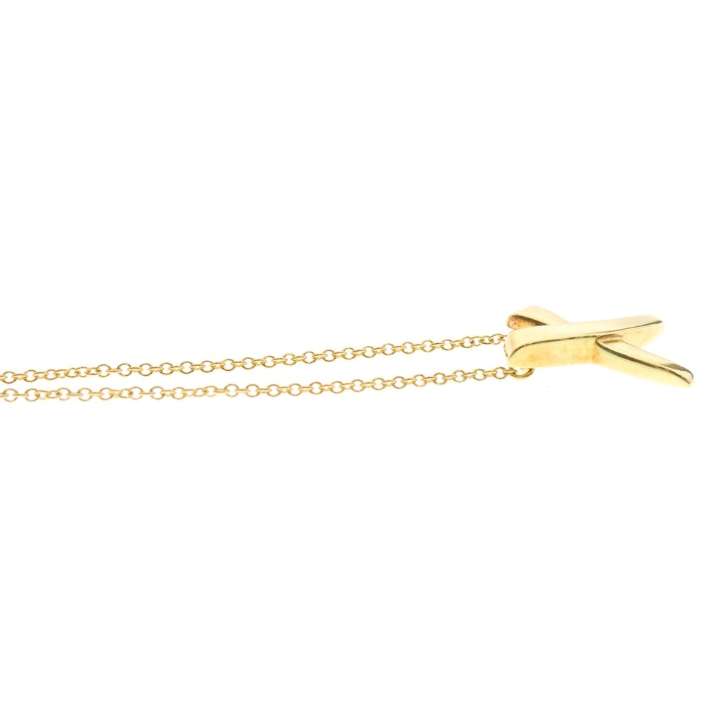 TIFFANY&Co(ティファニー) パロマピカソ キス グラフティ チェーンネックレス ペンダント ゴールド レディース