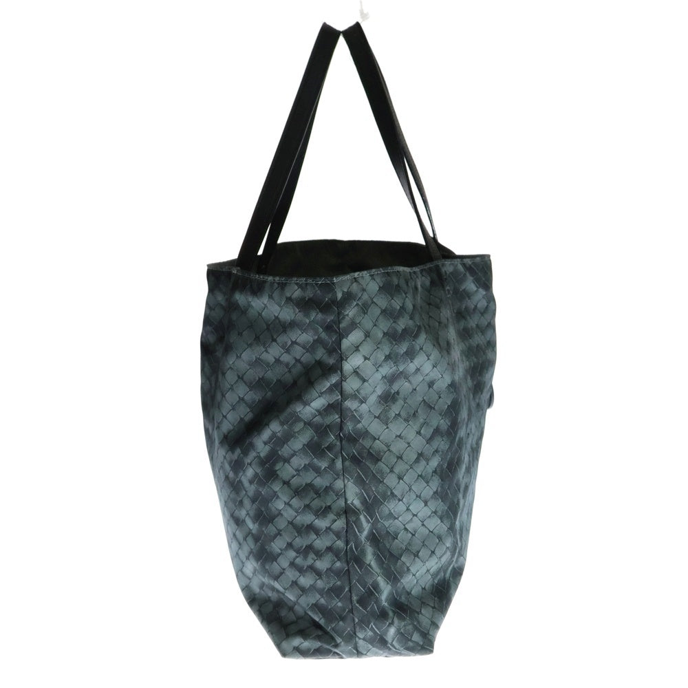 BOTTEGA VENETA(ボッテガヴェネタ) イントレッチオ リュージョン トートバッグ グレー ナイロン×レザー