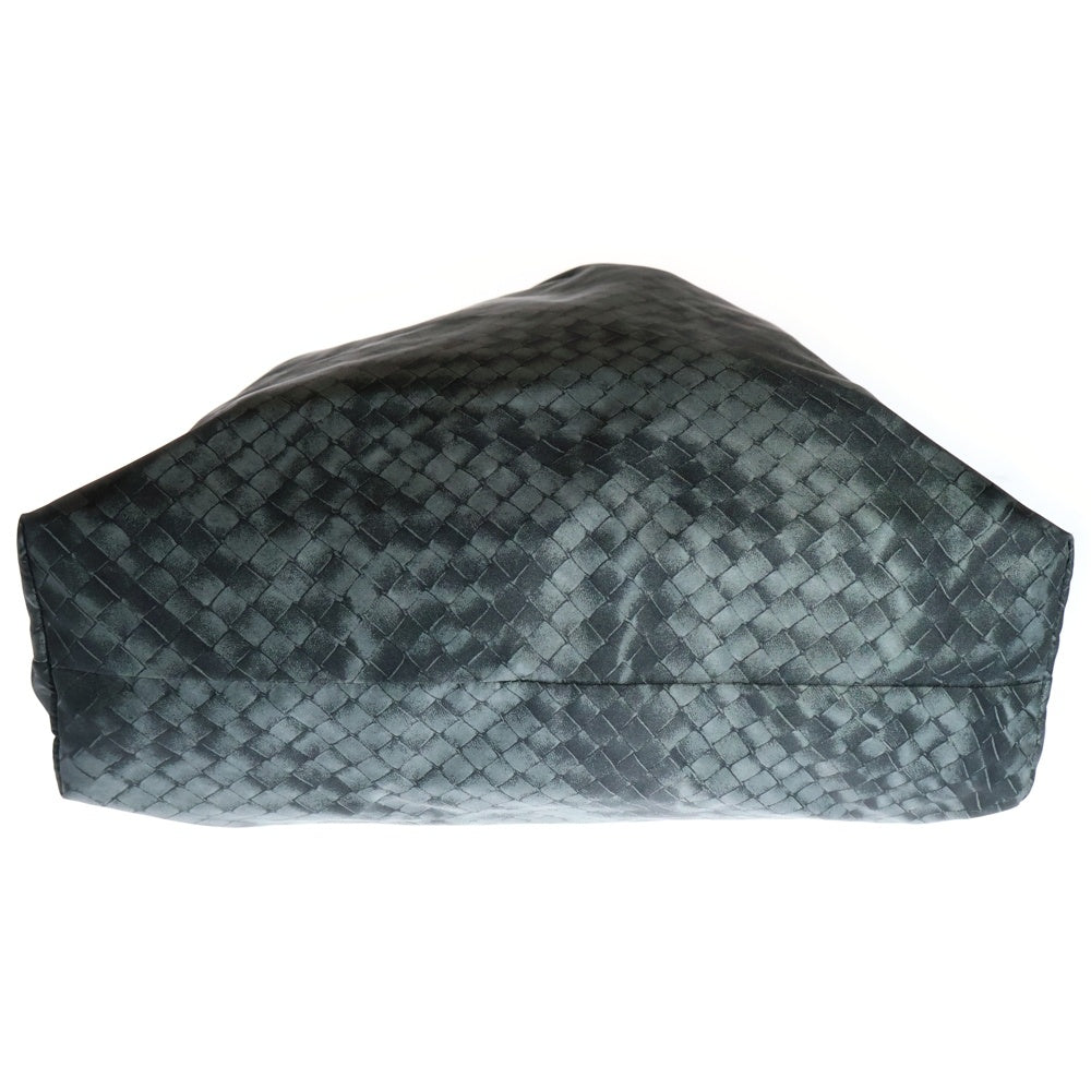 BOTTEGA VENETA(ボッテガヴェネタ) イントレッチオ リュージョン トートバッグ グレー ナイロン×レザー