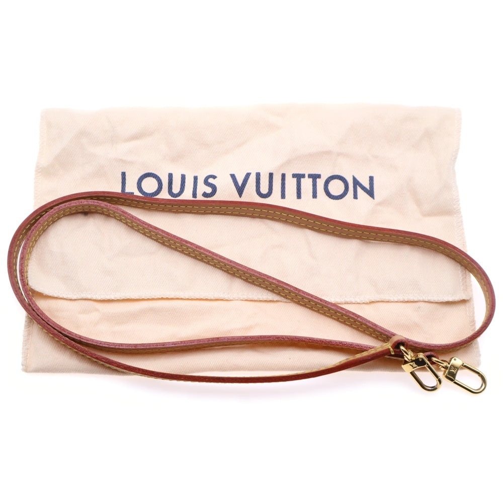 LOUIS VUITTON(ルイヴィトン) モノグラム プティット サックプラ レザー2WAYハンドバッグ ショルダーバッグ ブラウン M81295