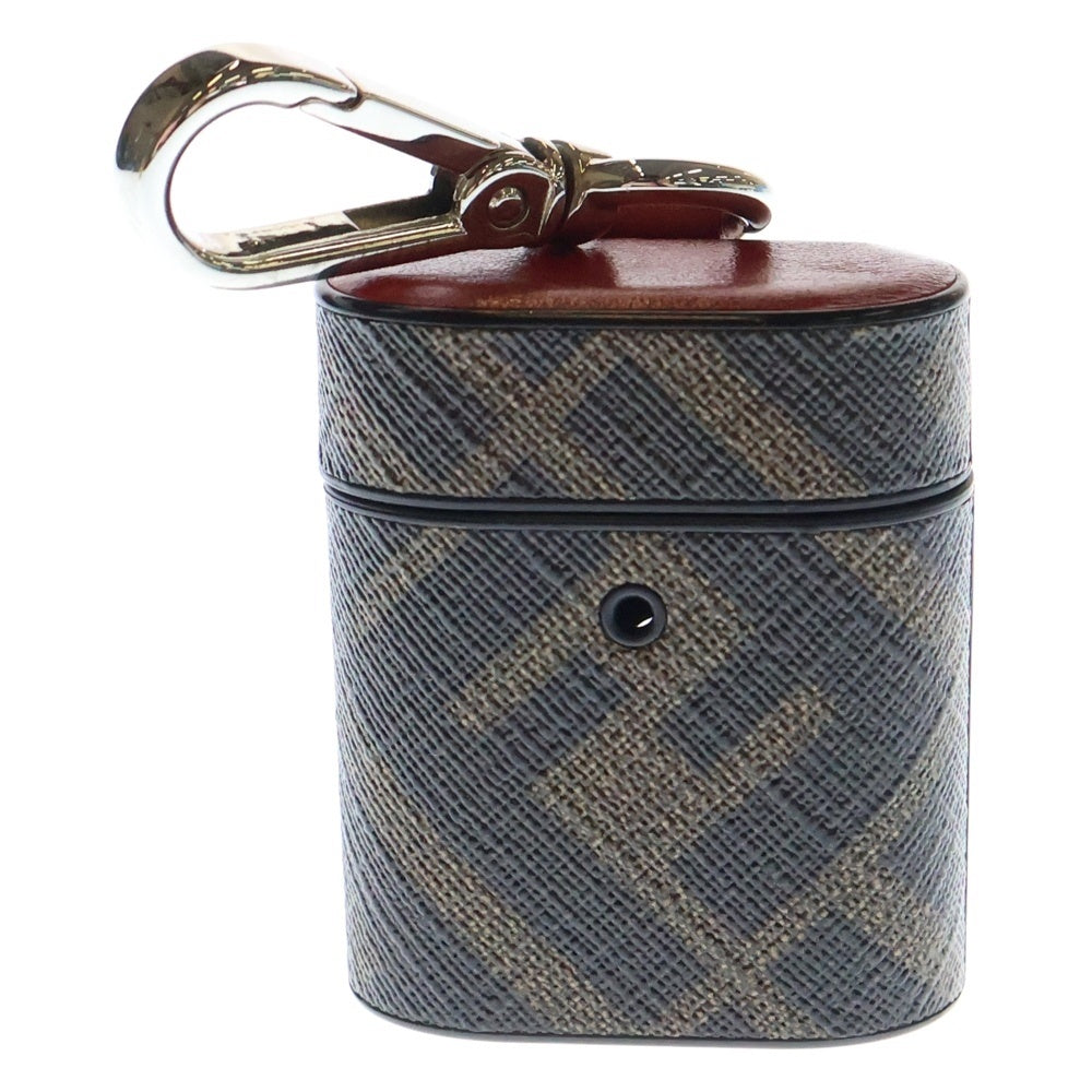 FENDI(フェンディ) ズッカ柄 Airpods Case エアポッズケース ブラウン×レッド 7AR987A80QF17U0
