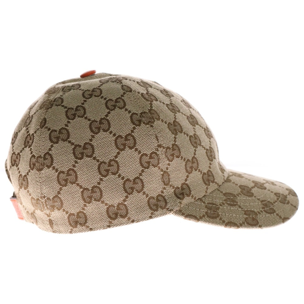 GUCCI(グッチ) ×THE NORTH FACE キャップ ベージュ コットン×ポリエステル×ナイロン 帽子 672155