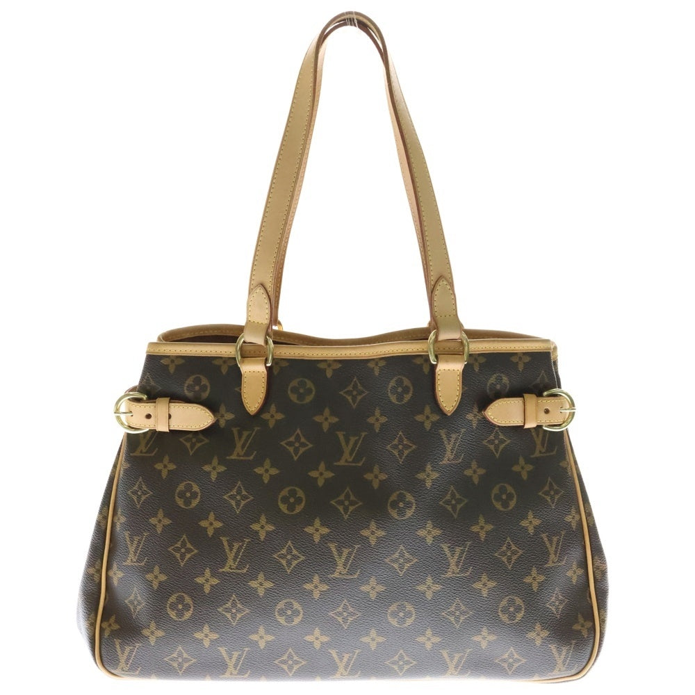 LOUIS VUITTON(ルイヴィトン) モノグラム バティニョール オリゾンタル M51154 ブラウン PVC トートバッグ